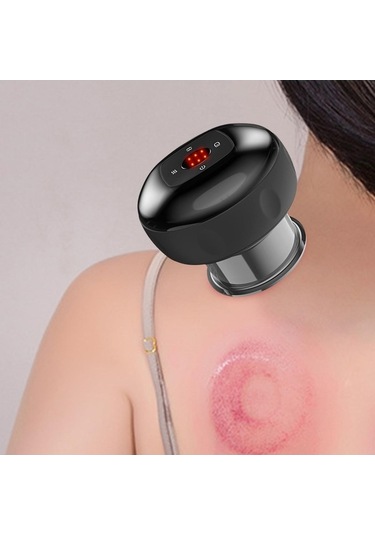 Electronıc Outlet Vücut Suntek Siyahı Masajı Kazıma Kas Gevşeme Elektrikli Lh Siyah