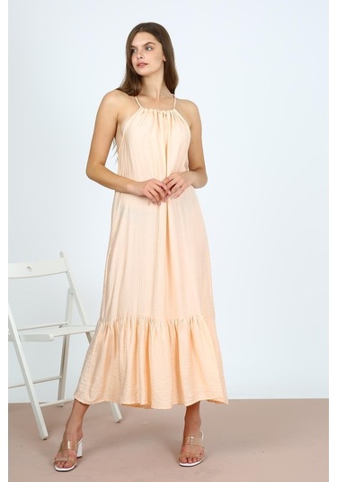 Alexandergardı Ip Bağlamalı Uzun Elbise (B21-47700)