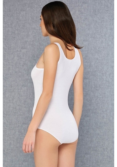 Doreanse Kadın Micro Modal Geniş Yaka Sıfır Kol Body 12105