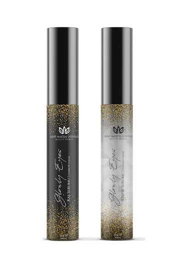 Arap Makyaj Dünyası Kaş Serumu 10 ML + Kirpik Serumu 10 ML