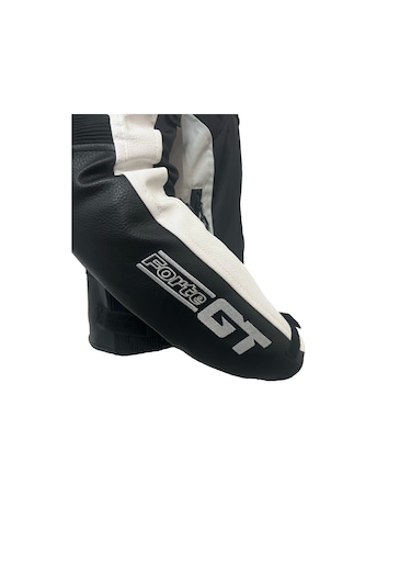 Forte GT Titan Hörgüçlü Motosiklet Montu Beyaz - Siyah