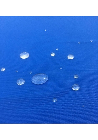 Sıvı Geçirmez Dertsiz Masa Örtüsü Saks Mavi 13 Parça Set