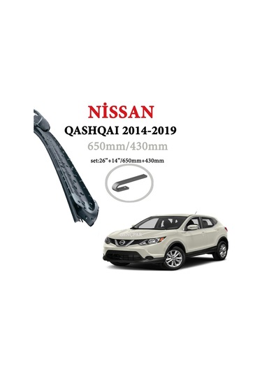 Nissan Qashqai Silecek Takımı 2014-2019