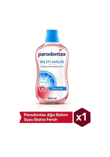 Parodontax Ekstra Ferah Ağız Bakım Suyu 500 ML