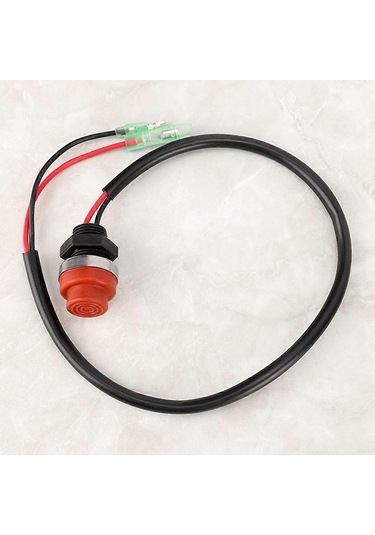 Universell Båt Utombordsmotor Motor Start Stoppbrytare Nyckellös Tryckknapp, Gäller Alla För-perfet