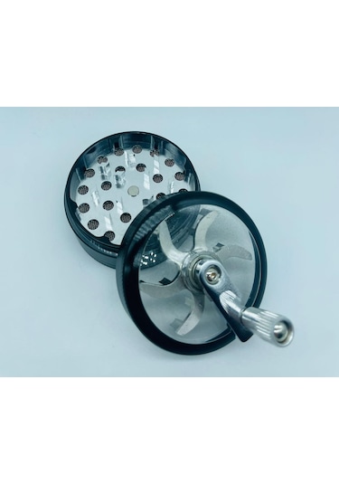 Tobaccoturk724 Çelik Metal 3 Parça Tutun öğütücü Grinder 62 MM aly285