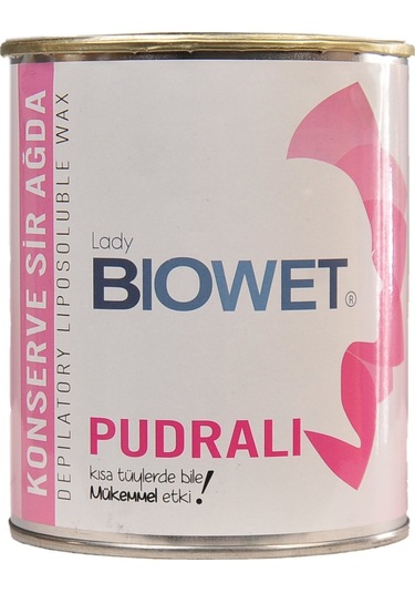 Bıowet Pudralı Konserve Ağda 800 ML