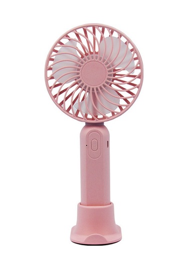 Hangfox Usb Şarjlı Mini Masaüstü Fan - Portatif, Sessiz, Yüksek Hızlı - Muz Yapısı Mavi - Direkt Şarjlı Pil Yok