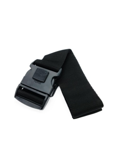 3'lü Büyük Boy Valiz Aksesuarı Kılıf Kemer Kilit 8683255012541 Siyah