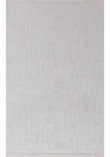 Gabardin Halı Moss 5008 Serisi Triko Akrilik Salon Oturma Yatak Odası Halısı Gri
