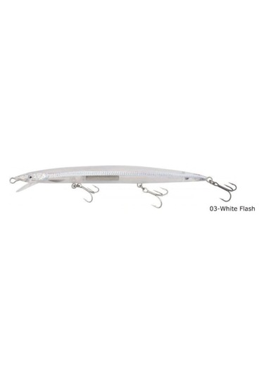 Savage Gear Sandeel Jerk Minnow 145 14G Suni Yem 03-White Flash (366857479)