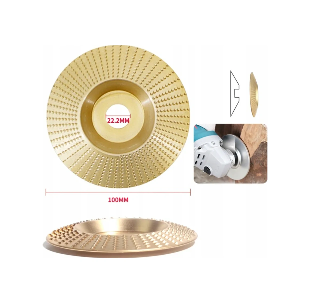 Net Taşlama İçin 125mm Ahşap Testere Diski 314236321