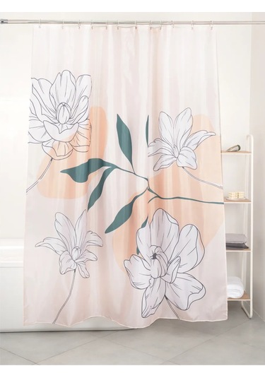 Lemer Banyo Perdesi Kumaş 200x180 Cm 275552405 Beyaz