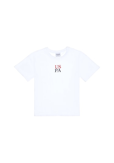 U.s. Polo Assn. Erkek Çocuk Beyaz Tişört Basic 50306498-vr013 Beyaz