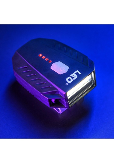 Suntek El Feneri Meşale Şarj Edilebilir Kafa Led Far Işığı Siyah