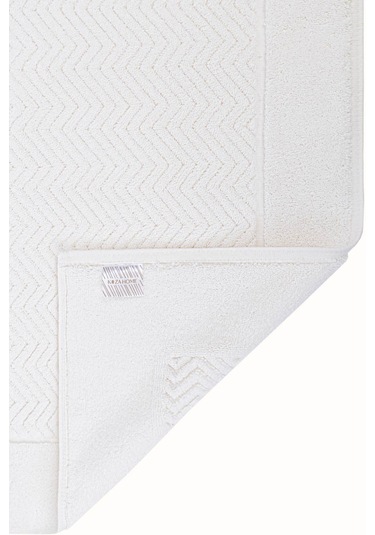 Tilos Jakarlı Ayak Havlusu Beyaz 50x80 2222 Beyaz