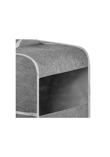 Suntek Kahve Makinesi Toz Kapağı Polyester Yıkanabilir Gri