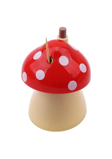 Kırmızı Cep Sıcak Kutular Hediye Dekorasyon Yeni Dağıtıcı Plastik Tutucu Otomatik Mantar Kürdan Kutusu