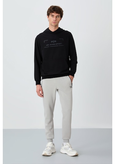 Tommy Life Cesar Taş Cepli Şardonlu Erkek Eşofman Alt - 84929 Taş