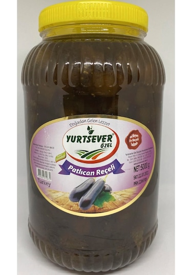 Yurtsever Özel Patlıcan Reçeli 5 KG