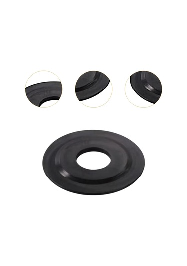 Suntek 2x Sifon Vanası Conta Halkası Kolay Takılır Aşınmaya Siyah