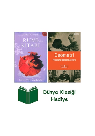 Rûmi'nin Kitabı + Geometri + Dünya Klasiği Hediye