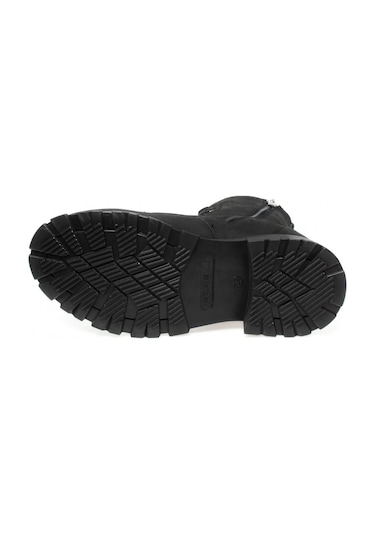 Forelli 28368z Rozwest Casual Siyah Kadın Bot Siyah