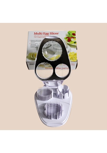 Cbtx 3'ü 1 Arada Çok Fonksiyonlu Sebze Meyve Kesici Fantezi Bölücü Yumurta Dilimleme