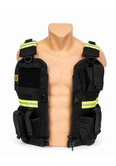 Süngü Tactical Trafik Siyah Yelek