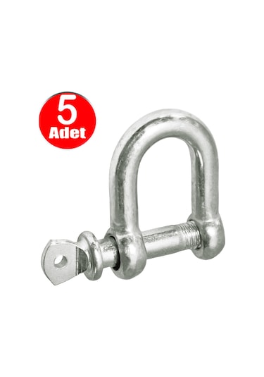 Salıncak 10mm Zincir Kilidi U Mapa Vidalı Bağlantı -5 Adet