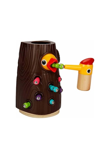 Woody Manyetik Ağaçkakan Besleme Oyunu 10 Parça