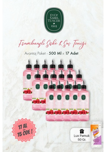 Eyüp Sabri Tuncer Frambuazlı Sirke & Saç Toniği 500 Ml 17 Al 15 Öde Ve Pamuk