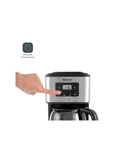 Homend Coffeebreak 5046-H Filtre Kahve Makinesi Inox (Teşhir)