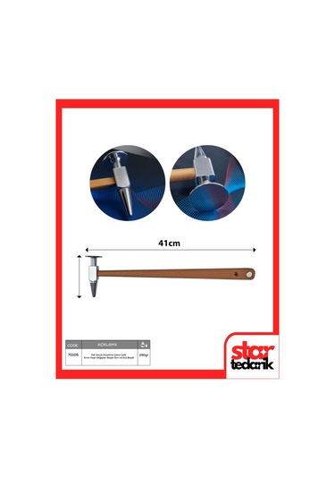 Boyasız Göçük Düzeltme Göçük Düzeltme Çekici Çelik Krom Kaplı Değişken Başlık Sviri Ve Düz Başlık 275gr