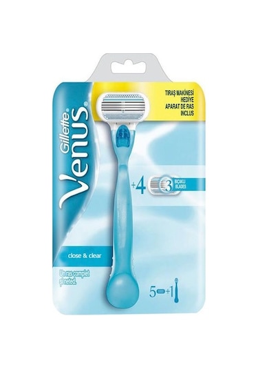 Gillette Venüs Classic Tıraş Makinesi + Yedek Başlık x 5