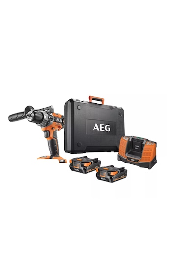 Aeg BSB 18C2 BL 2 x 2 Ah Kömürsüz Darbeli Matkap Vidalama - T4935479785