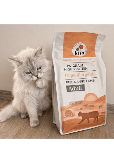 Kito Doğal Besi Kuzu Etli Yetişkin Kedi Maması 2 KG