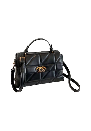 Jzcat Kadın Üst Düzey Çok Yönlü Günlük Sokak Postacı Çantası - Siyah