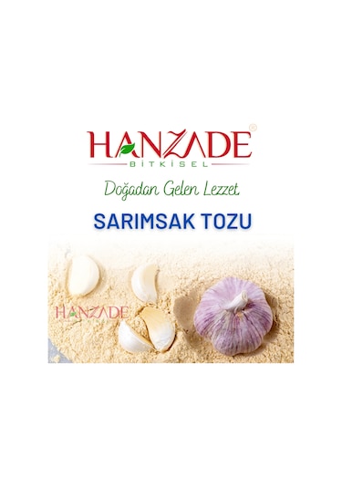 Hanzade Bitkisel Sarımsak Tozu 1 KG