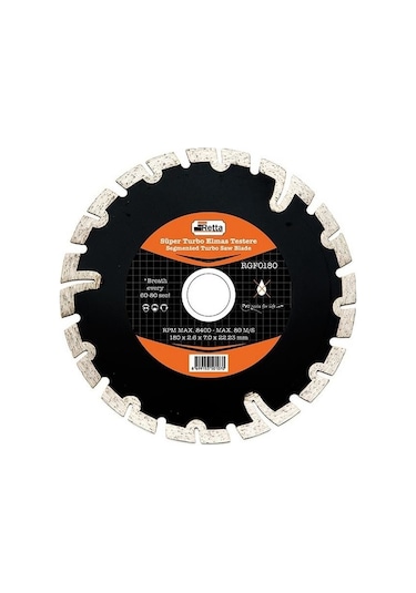 Retta RGF0180 Süper Turbo Elmas Testere 180 FL