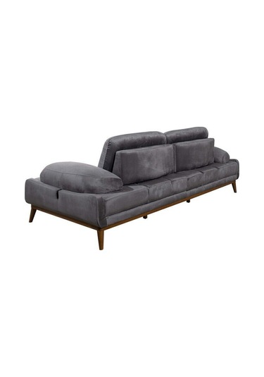 Nelson Üçlü Koltuk Babyface Gri Gri