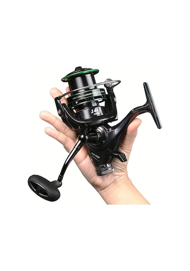 Fochsia Bakawa 4000 Series Çift Frenli Güçlü Sağlam Olta Makinesi Yemleme Makarasi Snk