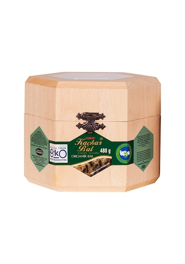 Topuy Kaçkar Organik Orman Balı Ahşap Kutu 480 G