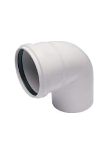 Pvc Dirsek 50X90 & 50 90 Lavabo Gider Borusu 90˚ Dirsek