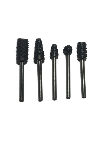 Gravür Mini Törpü Uçları 5 Parça Ahşap Mini Törpü Seti Gravür Mak