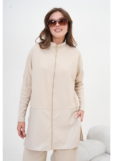 Ftz Kadın Deri İki İp Takım Bej 30949 Bej