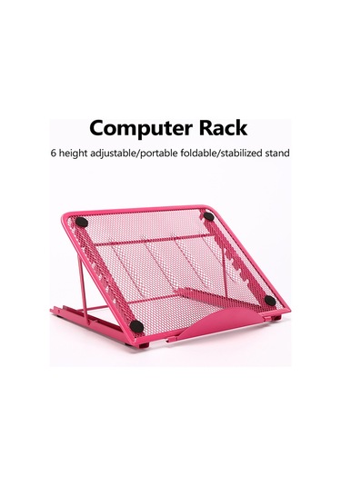 Reedark Katlanabilir Taşınabilir Laptop Soğutucu Stand - Çok Amaçlı Metal Dizüstü Tutucu