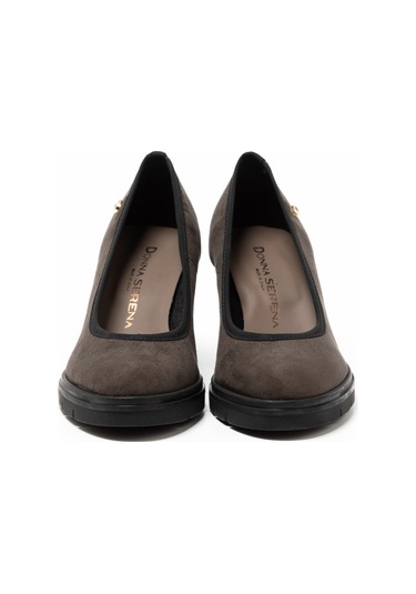 Topuklu/ Stiletto Kadın 483700ds Donna Serena 3700ds Camoscio Taupe Camoscio Taupe