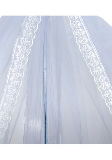 Tommybaby Tommybaby Güpürlü Lüx Cibinlik Ve Topuzlu Demir