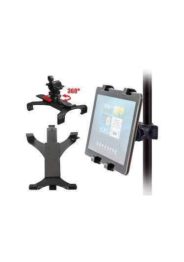 7-11'' Bisiklet GYM Koşu Bandı Klipsli Tablet Tutucu-AL2460